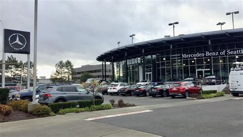 Mercedes benz of seattle - Mercedes-Benz of Seattle is your go-to dealer for all your Mercedes-Benz automotive needs in the Seattle, WA area. Browse our new and pre-owned inventories, schedule a service appoinment, shop our parts store, and more! Open until 7:00 PM (Show more) Mon–Fri. 7:00 AM–7:00 PM; Sat.